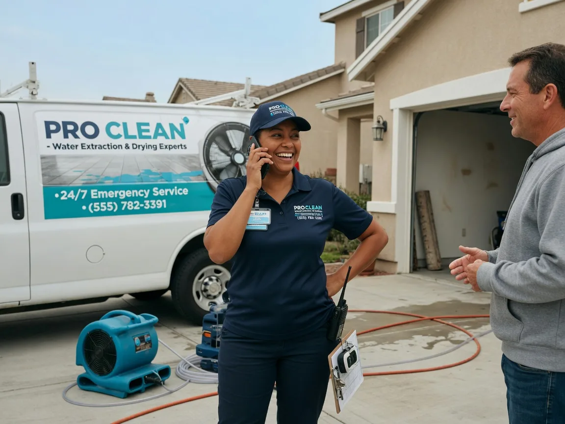 Water Extraction & Drying Murphys, CA FAQs
